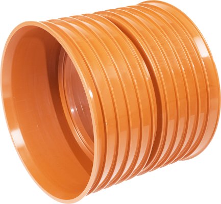 Złączka kanalizacji zewnętrznej K2-Kan ID PP bez uszczelek, oranż 600 Kaczmarek 1003353000